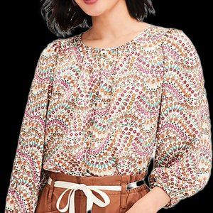 NWT Loft Medium Petite Blouse
